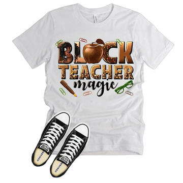 "Black Teacher Magic" Graphic Tee