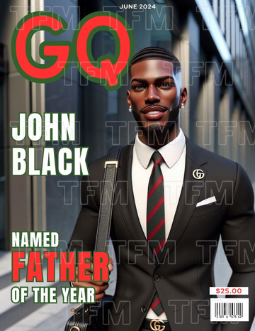 GQ Magazine Editable Template