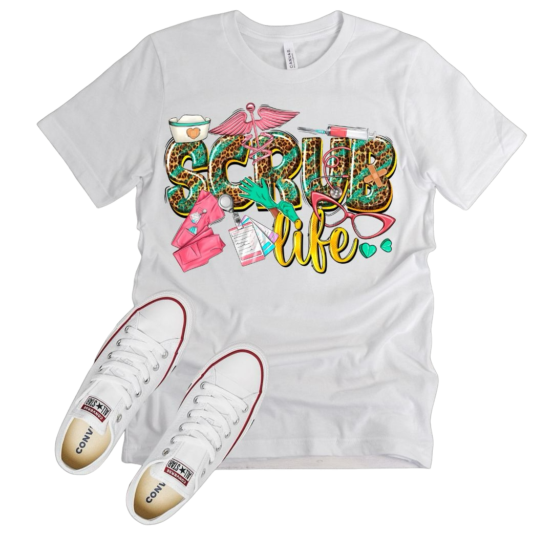 "Scrub Life" Graphic Tee